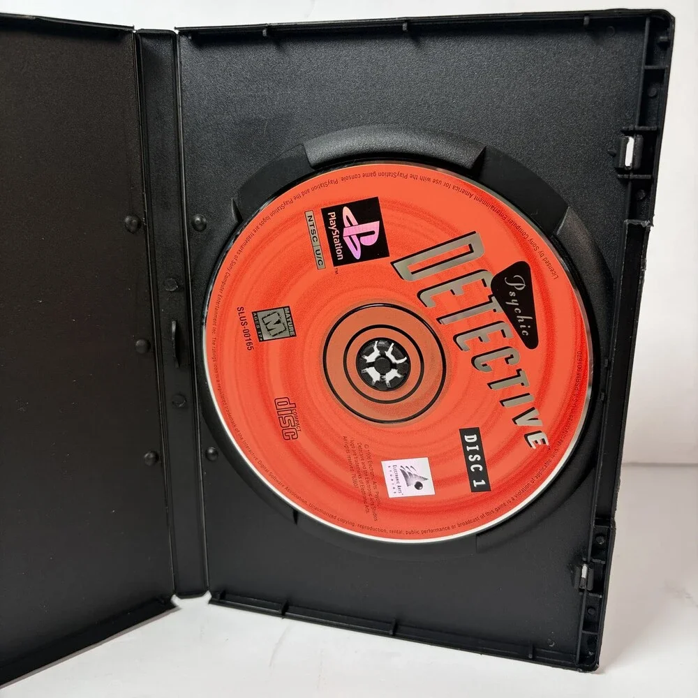Psychic Detective Sony PlayStation 1 PS1 Disc 1 ONLY